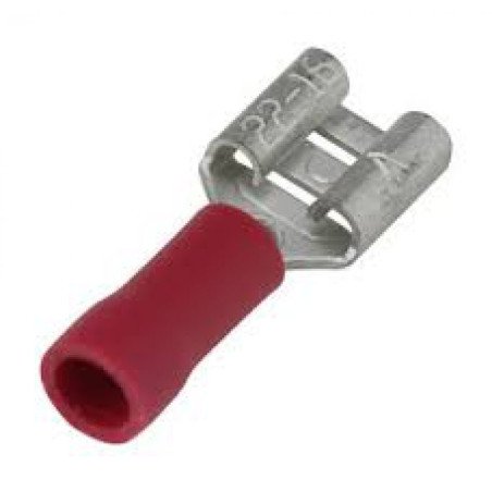 Terminal preaislado hembra phf-1 -rojo-