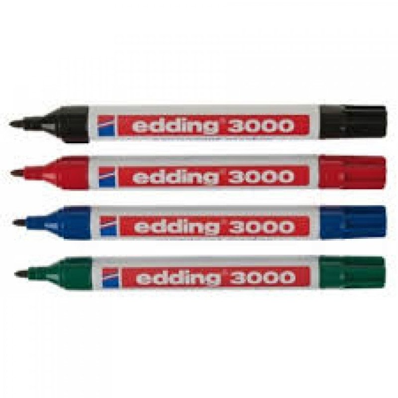 Rotulador edding 3000 colores