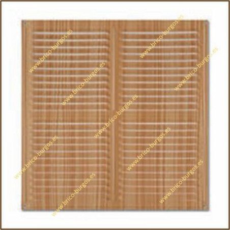 Rejilla de ventilacion 30x30 cm madera pino