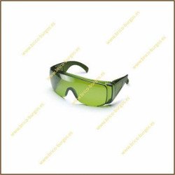 Gafa proteccion mod. 402 panoramica antivaho verde -en166-