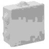 Caja estanca 90x90x40mm -7 conos-