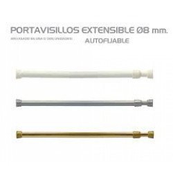 Portavisillos presion blanco 0.30-0.45mt -2 ud-