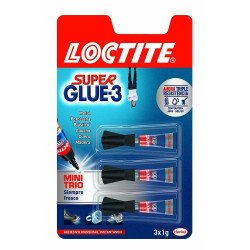 Loctite adhesivo super glue 1gr -mini trio-