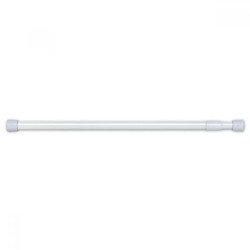 Barra baño extensible 0.70-1.20mt -blanco-