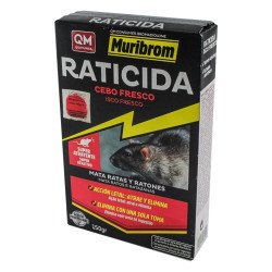 Cebo raticida pasta fresca bromadiolona 150gr