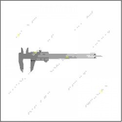 Calibre inox manual 0-150mm