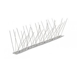 Pinchos anti-pajaros 30 puas inox 50x11,5 cm