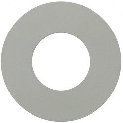 Junta plana goma cierre descarga -ext. 68mm - int. 33mm- -gris-