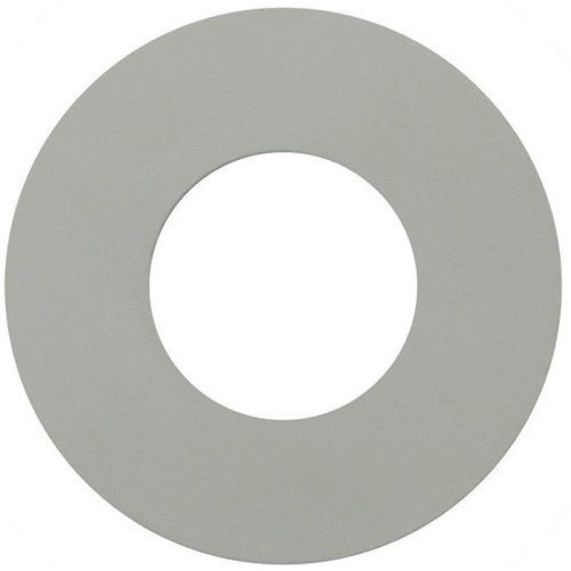 Junta plana goma cierre descarga -ext. 68mm - int. 33mm- -gris-