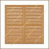 Rejilla de ventilacion 30x30 cm madera pino