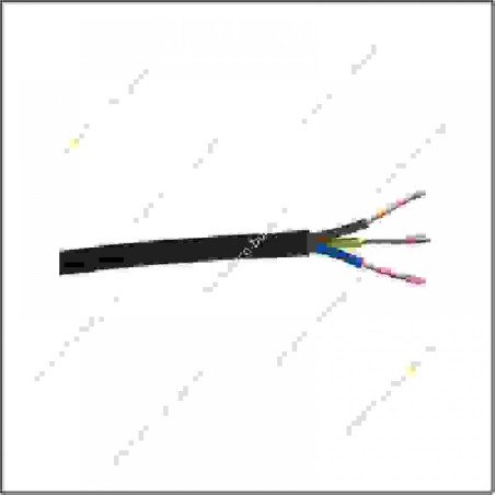 Cable manguera negra 3x2.50 mm -ml-